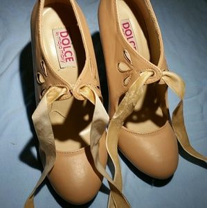 NWOT! Lace-Up Heels